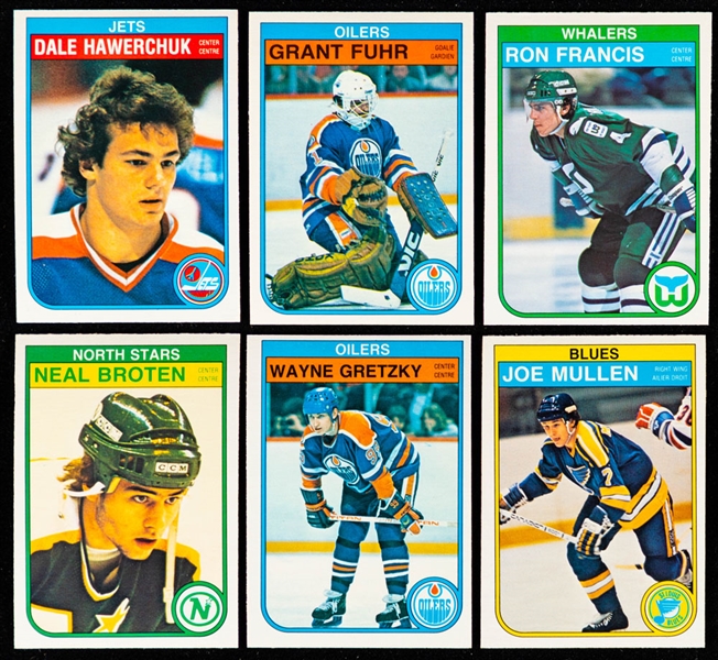 1982-83 O-Pee-Chee Hockey Complete 396-Card Set