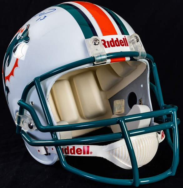 Dan Marino Signed Miami Dolphins Full-Size Riddell Helmet – JSA Authenticated 