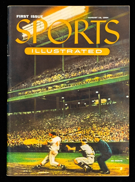 1954 Sports Illustrated First and Second Issues with Baseball Card Inserts