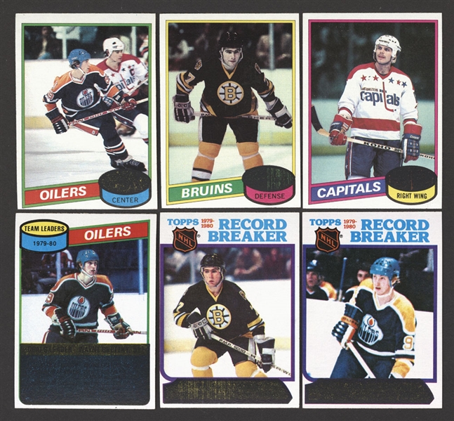 1980-81 Topps Hockey Complete Unscratched Mid-to-High Grade 264-Card Set