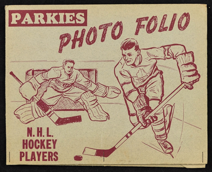 1952-53 and 1953-54 Parkhurst Hockey Cards Albums