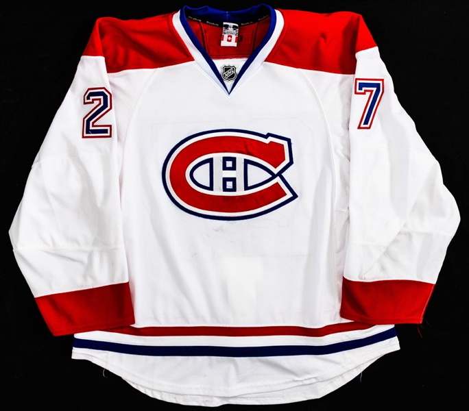 Alex Galchenyuks 2013-14 Montreal Canadiens Game-Worn Jersey with Team LOA