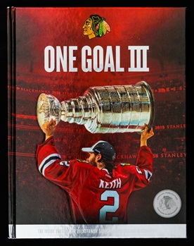 Chicago Black Hawks 2015 Stanley Cup Champions "One Goal III" Team-Signed Hardcover Book with Team COA