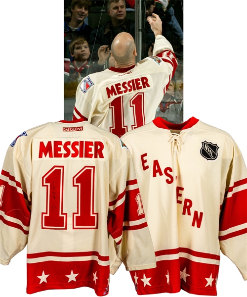 Mark Messiers 2004 NHL All-Star Game Eastern Conference Signed Practice and Photo-Shoot Worn Jersey - Photo-Matched! (The Barry Meisel Collection)