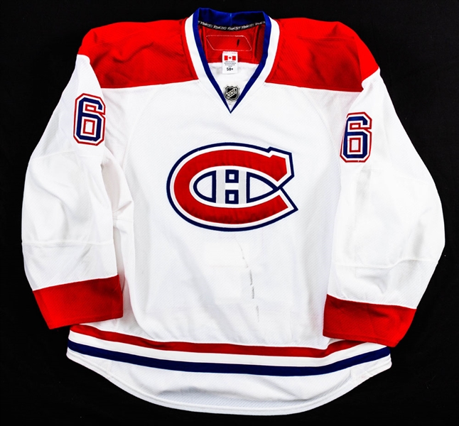 Douglas Murray’s 2013-14 Montreal Canadiens Game-Worn Jersey with Team LOA – Photo-Matched!