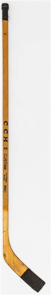 Jean Ratelle’s Mid-to-Late-1960s New York Rangers CCM Custom Pro Game-Used Stick (The Barry Meisel Collection)