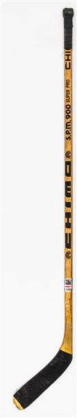 Rick Vaive’s 1987-88 Chicago Black Hawks Chimo SPM 900 Game-Used Stick (The Barry Meisel Collection)