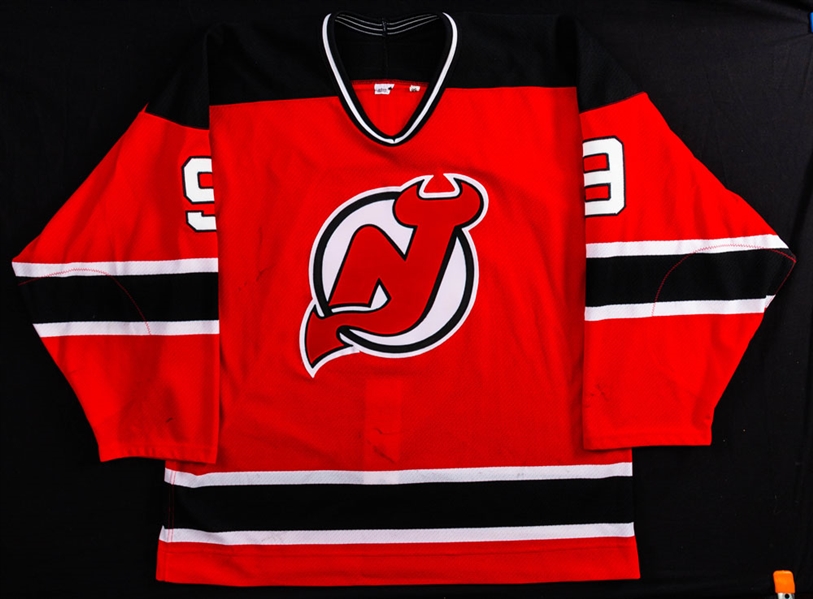 Bruce Gardiner’s 2001-02 New Jersey Devils Game-Worn Jersey with Team LOA 