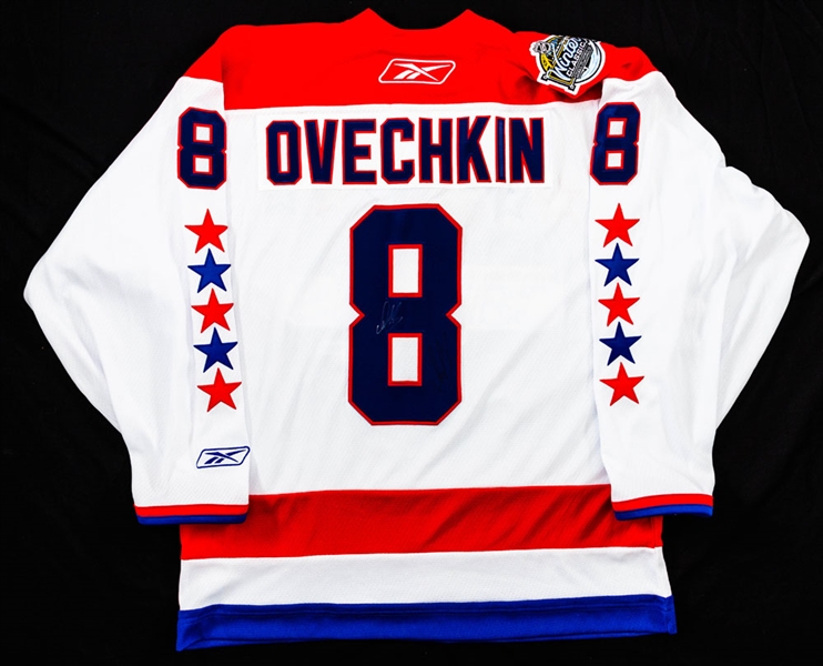 Alexander Ovechkin Signed 2011 Winter Classic Washington Capitals Reebok Captain’s Jersey 