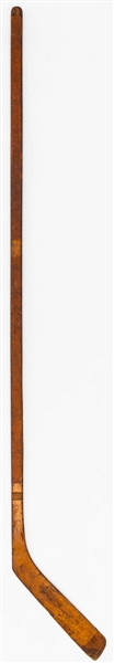 Scarce 1937 Howie Morenz Spalding Model One-Piece Stick