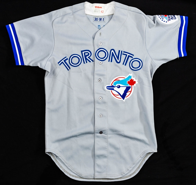 Todd Stottlemyre’s 1991 Toronto Blue Jays Game-Worn Road Jersey 