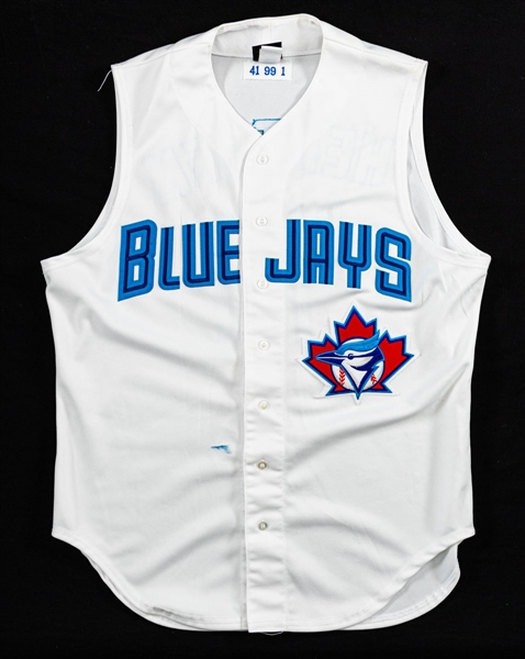 Pat Hentgen’s 1999 Toronto Blue Jays Game-Worn Jersey Vest 