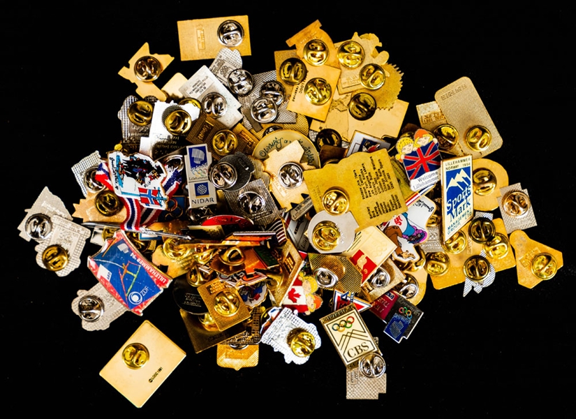 Gigantic 1980-2008 Olympic Pin Collection of 250+ 
