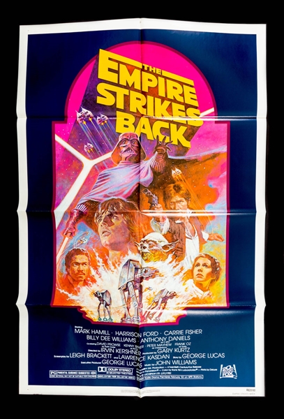 The Empire Strikes Back 1982 RI One Sheet Movie Poster (27” x 41”)
