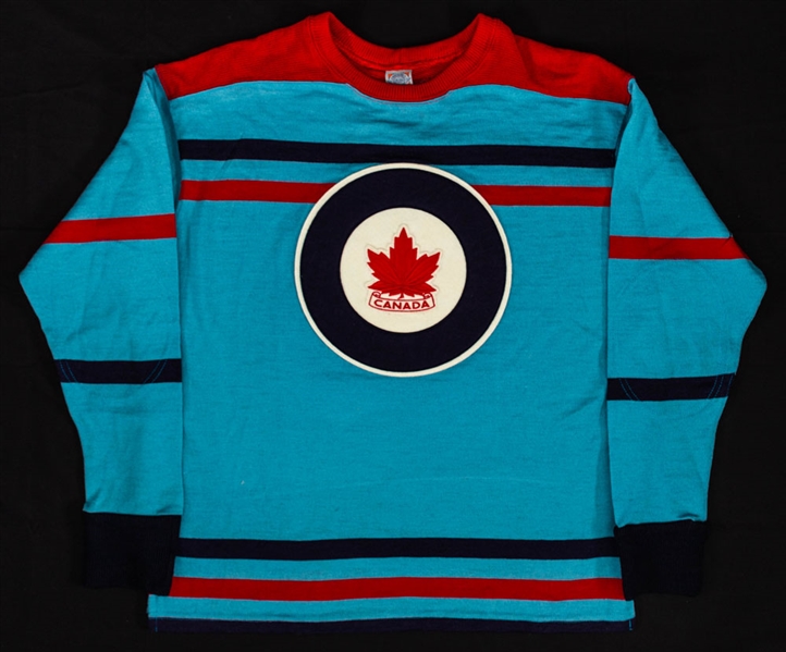 1948 Ottawa RCAF Flyers Olympic Gold Medal Winners Ebbets Field Replica Jersey 