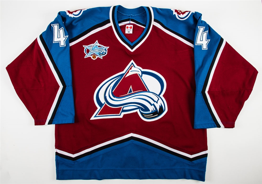 Nolan Pratt’s 2000-01 Colorado Avalanche Game-Worn Jersey with Team COA - 2001 All-Star Game Patch! - Stanley Cup Championship Season! 