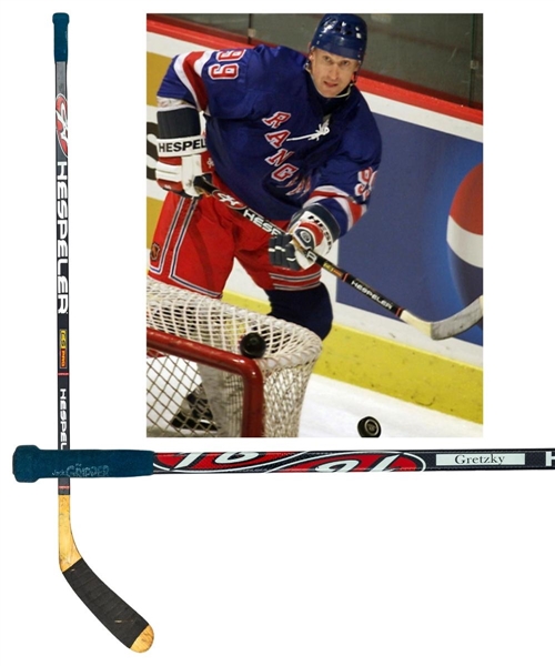 Wayne Gretzkys 1998-99 New York Rangers Hespeler CS Pro Game-Used Stick