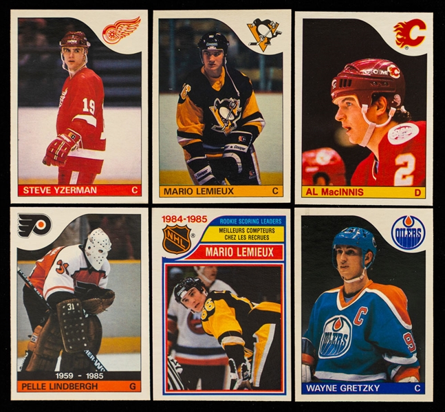 1985-86 O-Pee-Chee Hockey Complete High Grade 264-Card Set