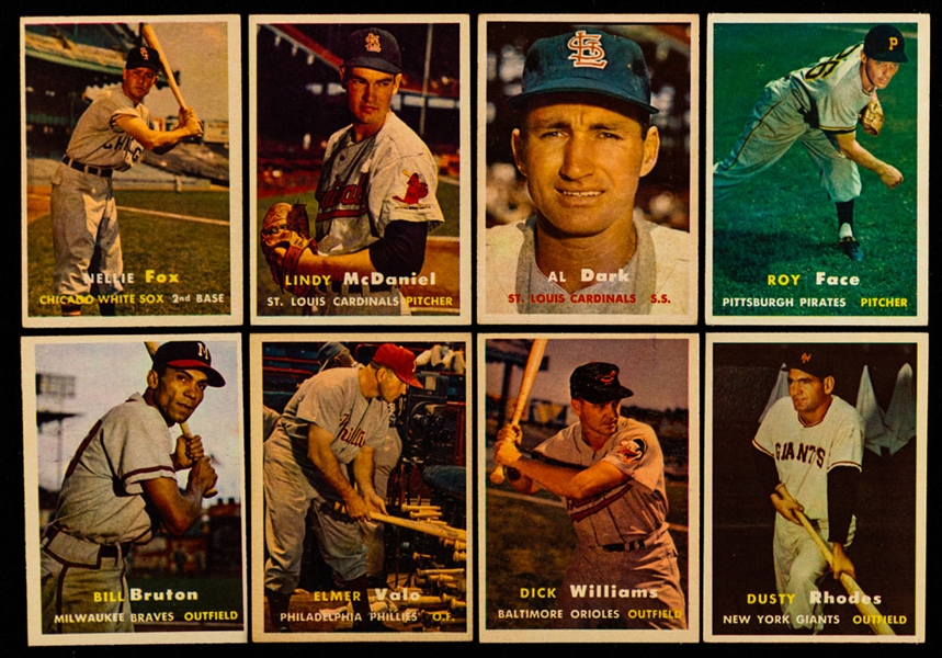 1957 Topps Baseball Card Collection of 147