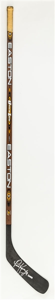 Paul Kariyas Early-2000s Anaheim Mighty Ducks Signed Easton Game-Used Stick