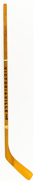 Bobby Orrs Early-1970s Boston Bruins Signed Victoriaville Pro Game-Issued Hockey Stick