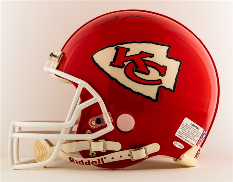 Joe Montana Signed Kansas City Chiefs Full-Size Riddell Helmet - UDA Certified