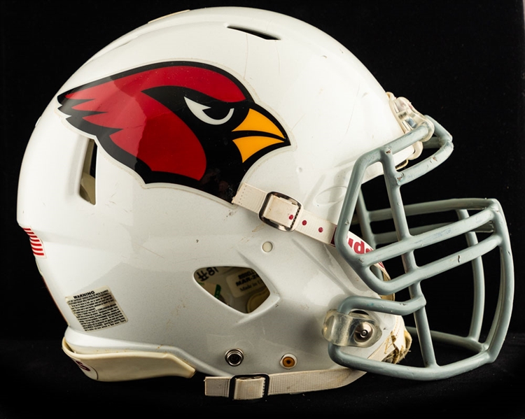 Jim Drays 2012 Arizona Cardinals Game-Worn Riddell Helmet with PSA/DNA COA
