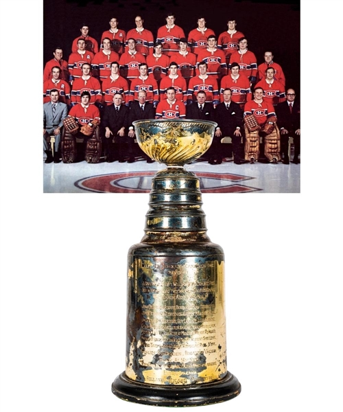 Montreal Canadiens 1970-71 Stanley Cup Championship Trophy (13")