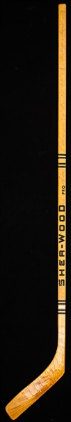 Gary Doak 1969-70 Stanley Cup Champions Boston Bruins Team-Signed Game-Issued Stick with COA