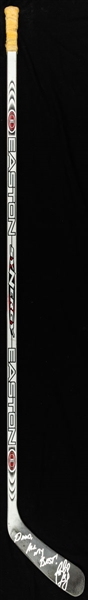 Ron Francis’ 2003-04 Carolina Hurricanes/Toronto Maple Leafs Signed Easton Synergy Game-Used Stick 
