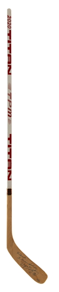 Wayne Gretzky Vintage-Signed Titan TPM 2020 Hockey Stick (Edmonton Oilers Mid-1980s Era)