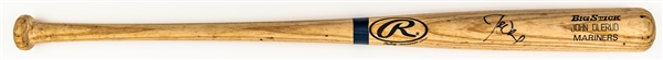 John Olerud’s 2002 Seattle Mariners Signed Rawlings Adirondack Game-Used Bat