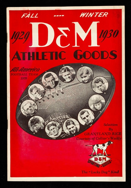 Draper & Maynard 1929-30 Fall/Winter Hockey, Football and Basketball Catalog 