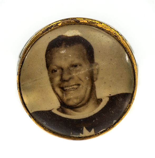 1949-51 Turk Broda Toronto Maple Leafs Bee Hive Premium Ring