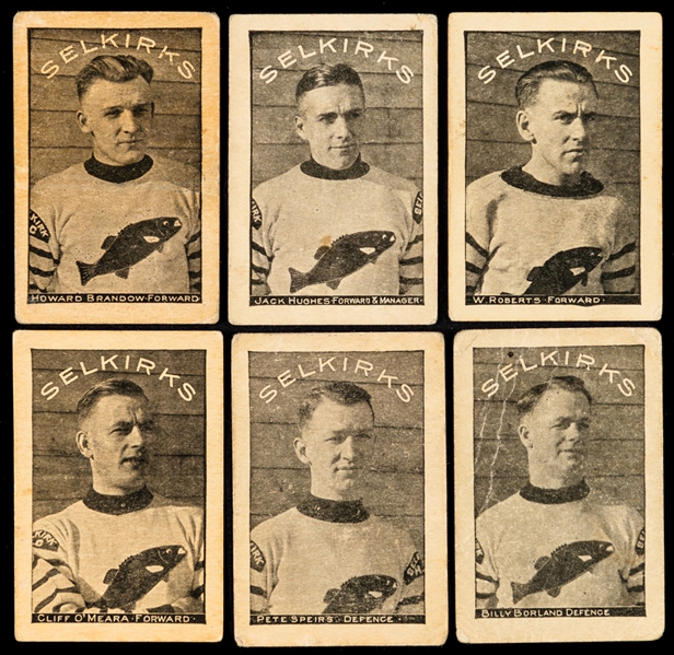 1923-24 Crescent Selkirks Hockey 13-Card Set