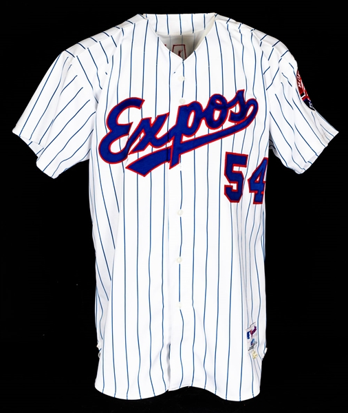 Zach Days Early-to-Mid-2000s Montreal Expos Game-Worn Jersey