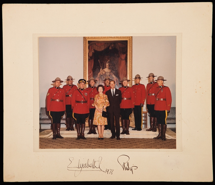 PAGE 4 Queen Elizabeth II and Prince Philip Dual-Signed 1973 Royal Visit (Canada) Photo with Great Provenance