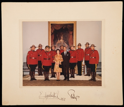 PAGE 4 Queen Elizabeth II and Prince Philip Dual-Signed 1973 Royal Visit (Canada) Photo with Great Provenance