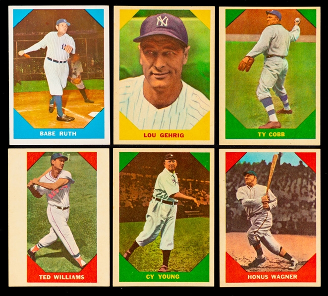 1960 Fleer Baseball Complete 79-Card Set