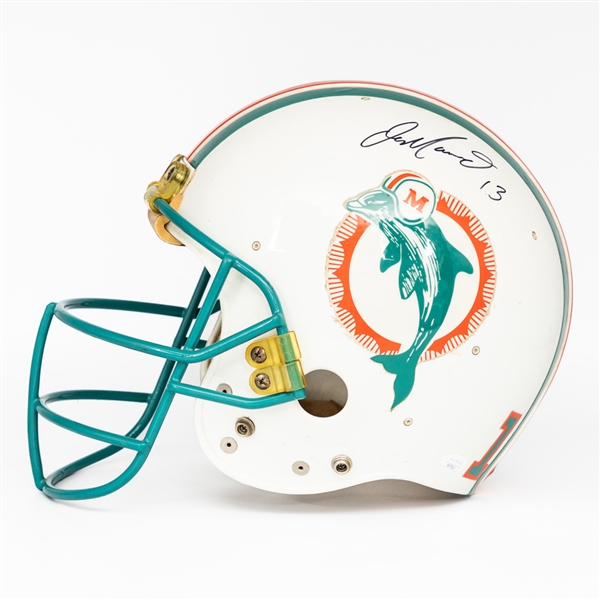 Dan Marino Signed Late-1980s/Early-1990s Miami Dolphins Full-Size Riddell Professional Model Helmet with JSA LOA