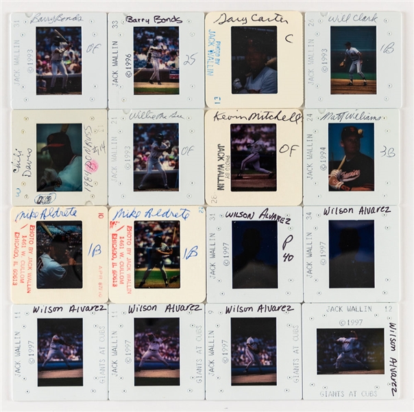 San Francisco Giants 1981 to 2000 35mm Colour Transparency Slide Collection of 475