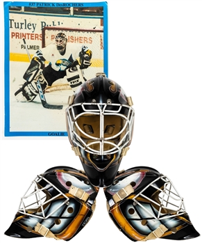 Patrick DesRochers’ 1999-00 AHL Springfield Falcons Itech Game-Worn Goalie Mask 