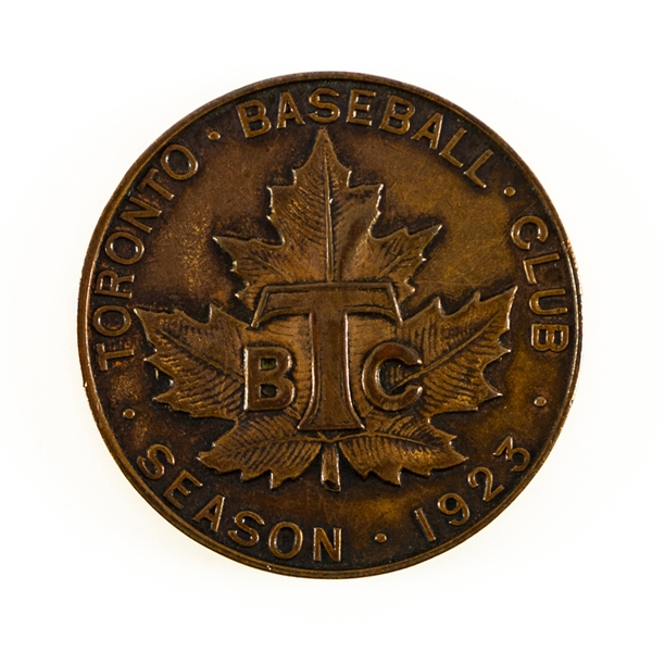 Toronto Maple Leafs Baseball Club (International League) 1923 Toronto Ferry Co. Year Pass