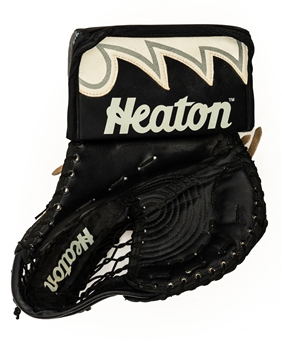 Tom Barrasso’s Mid-1990’s Pittsburgh Penguins Game-Issued Glove 