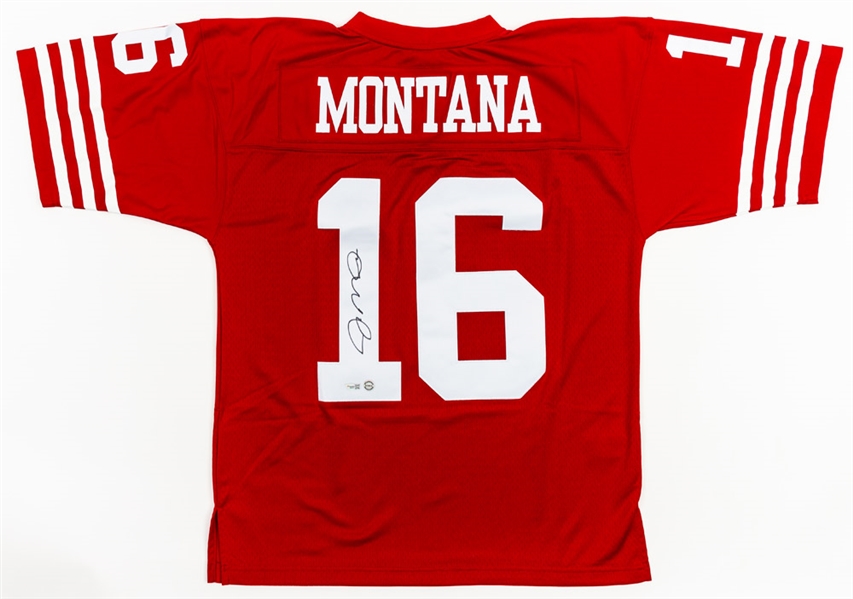 Joe Montana Signed San Francisco 49ers Jersey with COA 