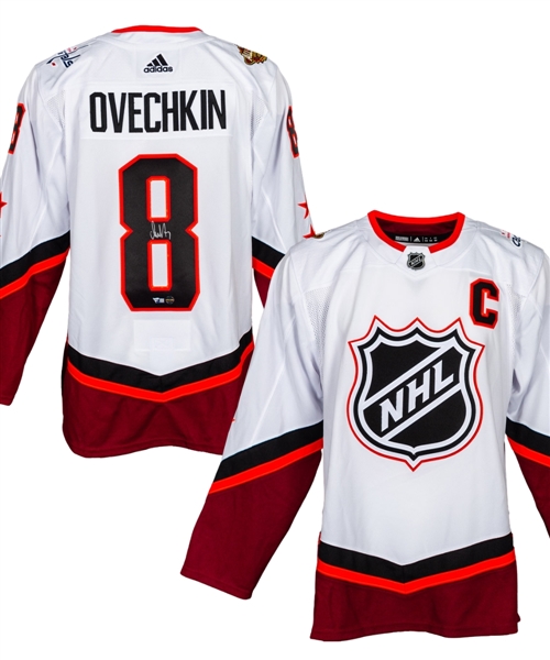 Alexander Ovechkin Signed 2022 NHL All-Star Game Captains Jersey with COA