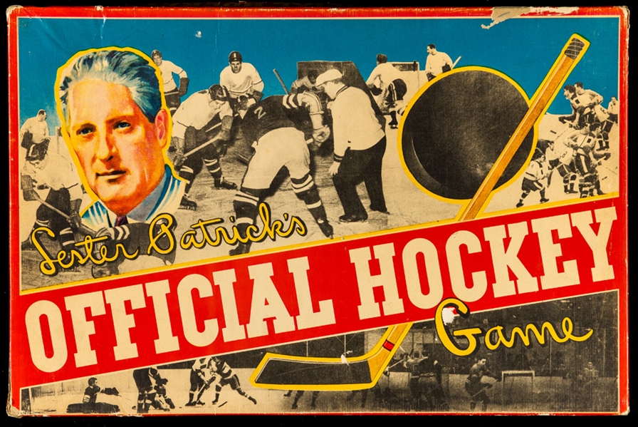 1940’s Lester Patick’s Official Hockey Board Game in Box 