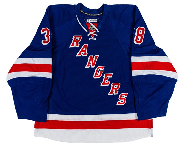 Michael Sauers 2011-12 New York Rangers Game-Worn Jersey with LOA 