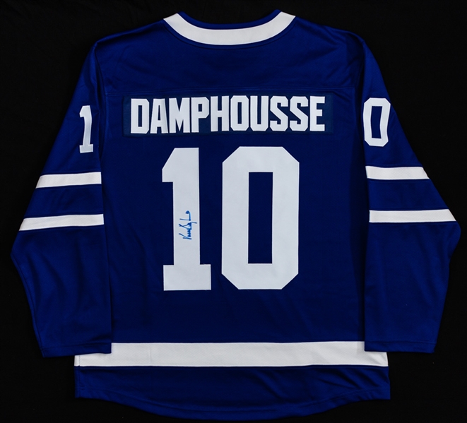 Vincent Damphousse Signed Toronto Maple Leafs Fanatics Jersey with COA 