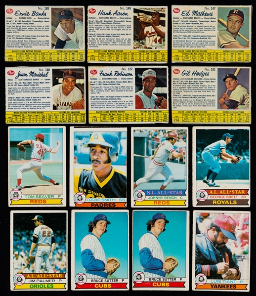 1970s and 1980s O-Pee-Chee and Topps Baseball Cards (1300+) Plus Modern Baseball Cards (1700+)